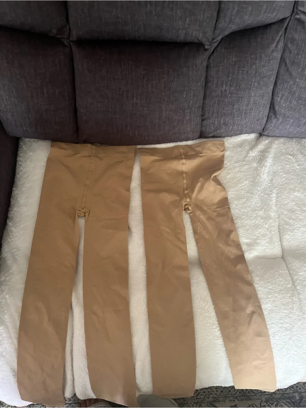 90D Velvet Dance Tights in Light Pink